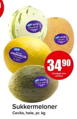 Spar Sukkermeloner tilbud