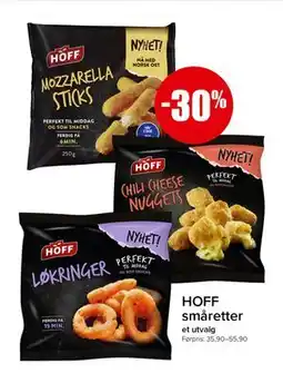 Spar HOFF småretter tilbud