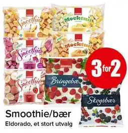 Spar Smoothie/bær tilbud