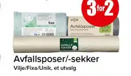 Spar Avfallsposer/-sekker tilbud