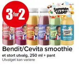 Spar Bendit/Cevita smoothie tilbud