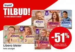 Spar Libero bleier tilbud