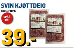 Price Lagerbutikk Svin kjøttdeig tilbud