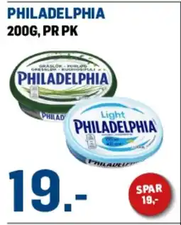 Price Lagerbutikk Philadelphia tilbud