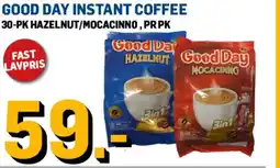 Price Lagerbutikk Good Day instant coffee tilbud