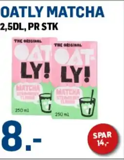Price Lagerbutikk Oatly matcha tilbud