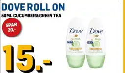 Price Lagerbutikk Dove roll on tilbud