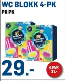 Price Lagerbutikk WC Blokk 4-pk tilbud