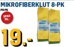 Price Lagerbutikk Mikrofiberklut 8-pk tilbud