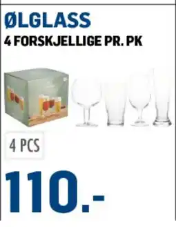 Price Lagerbutikk Ølglass tilbud