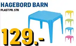 Price Lagerbutikk Hagebord barn tilbud
