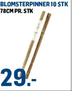Price Lagerbutikk Blomsterpinner 10 stk tilbud