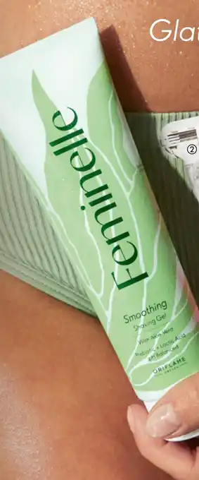 Oriflame Feminelle Smoothing Shaving Gel with Aloe Vera tilbud