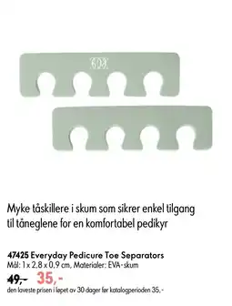 Oriflame Everyday Pedicure Toe Separators tilbud