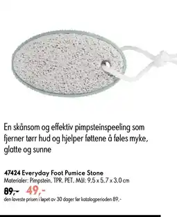 Oriflame Everyday Foot Pumice Stone tilbud