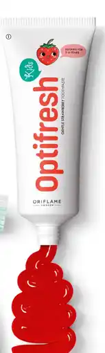 Oriflame Optifresh Kids Gentle Strawberry Toothpaste tilbud