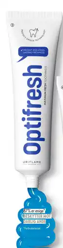 Oriflame Optifresh Maximum Fresh Toothpaste tilbud