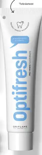 Oriflame Optifresh Pro white Toothpaste tilbud