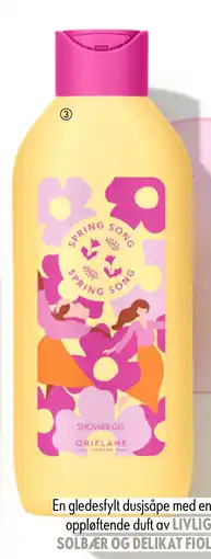 Oriflame Spring Song spring song shower gel tilbud