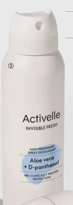 Oriflame Activelle Invisible Fresh Anti-Perspirant Spray Deodorant tilbud
