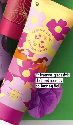 Oriflame Spring Song spring song hand cream tilbud