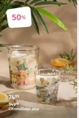 Nille Citronellalys azur tilbud