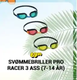 Ringo Svømmebriller pro racer 3 ass (7-14 år) tilbud