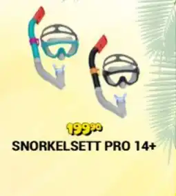 Ringo Snorkelsett pro 14+ tilbud