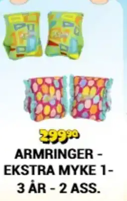 Ringo Armringer - ekstra myke 1- 3 år - 2 ass. tilbud