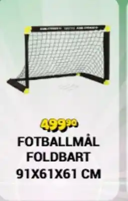 Ringo Fotballmål foldbart tilbud