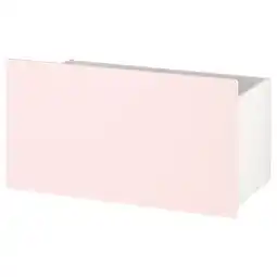 IKEA SmÅstad Kasse, blekrosa, 90x49x48 cm tilbud
