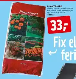 jem & fix PLANTEJORD tilbud