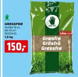 jem & fix GRESSFRØ tilbud