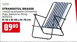 jem & fix STRANDSTOL BRASSE tilbud