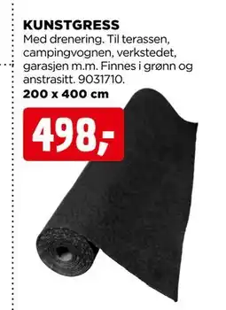 jem & fix KUNSTGRESS tilbud