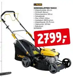 jem & fix GRESSKLIPPER 150CC tilbud