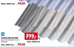 jem & fix TAKPLATE 0,8 MM tilbud