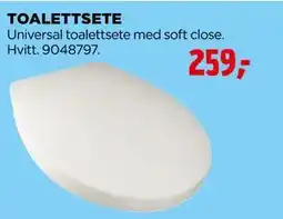 jem & fix TOALETTSETE tilbud