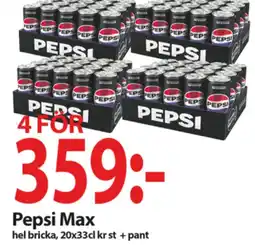 MaxiMat Töcksfors Pepsi Max tilbud