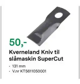 Felleskjøpet Kverneland Kniv til slåmaskin SuperCut tilbud