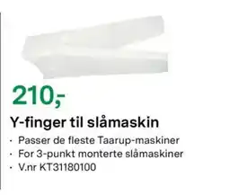 Felleskjøpet Y-finger til slåmaskin tilbud