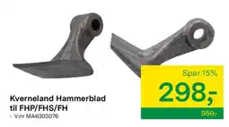 Felleskjøpet Kverneland Hammerblad til FHP/FHS/FH tilbud
