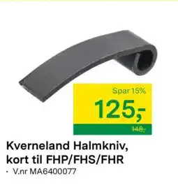 Felleskjøpet Kverneland Halmkniv, kort til FHP/FHS/FHR tilbud