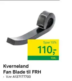 Felleskjøpet Kverneland Fan Blade til FRH tilbud