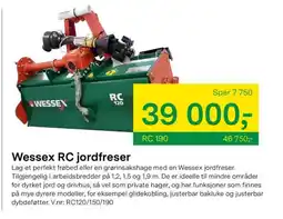 Felleskjøpet Wessex RC jordfreser tilbud