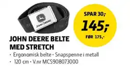Felleskjøpet John Deere belte med stretch tilbud