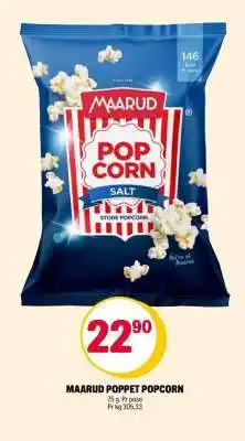 Coop Extra MAARUD POPPET POPCORN tilbud