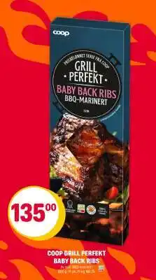 Coop Extra COOP GRILL PERFEKT BABY BACK RIBS tilbud