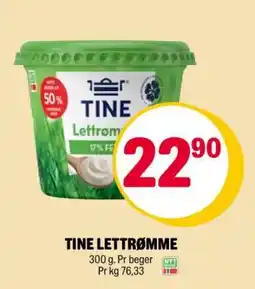 Coop Extra TINE LETTRØMME tilbud