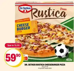 Coop Extra Dr. Oetker Rustica Cheeseburger Pizza tilbud